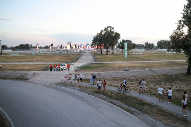 Zagreb: Generalna proba uoči koncerta Marka Perkovića Thompsona