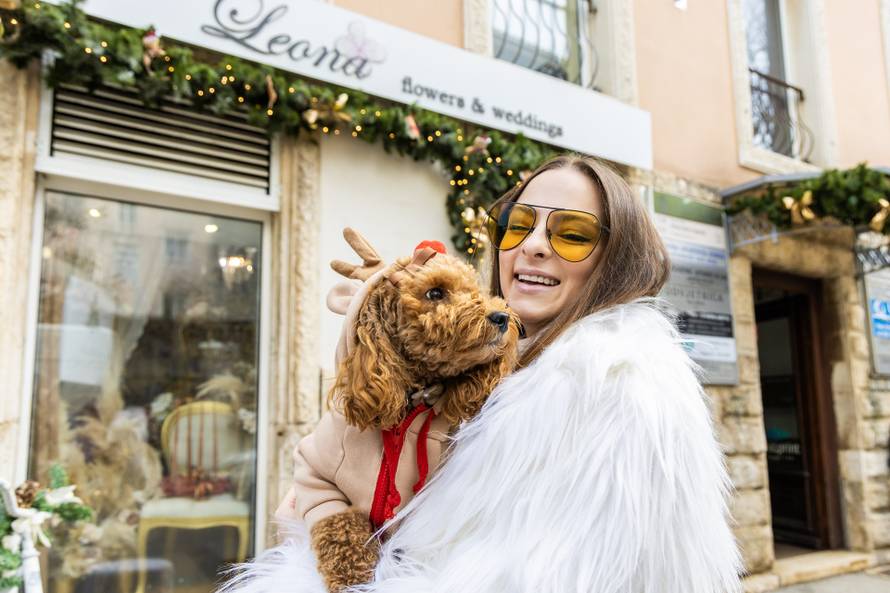 24sata: Pula: Pas pozira ispred cvjećarnice i glumi soba