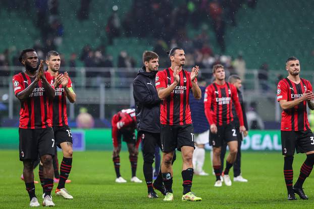 UEFA Champions League football match - AC Milan vs FC Porto