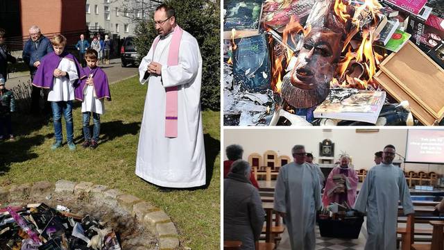 Poljski svećenik pred djecom spaljivao knjige o H. Potteru