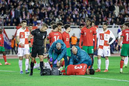 FOTO Sve za Hrvatsku, pa čak i krvave glave! Pogledajte kako su 'vatreni' slavili na Poljudu