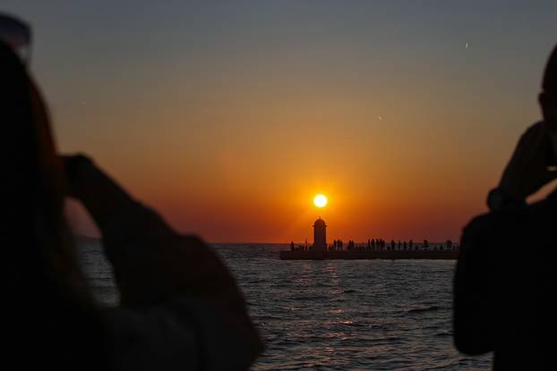 Zadar: Večernja šetnja zadarskom rivom