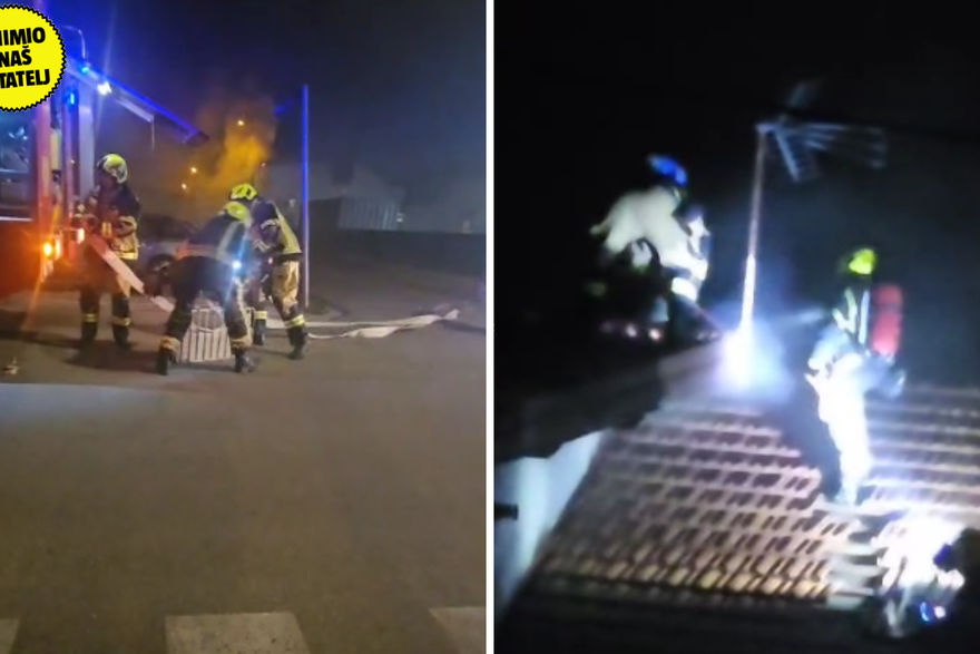 Požar u kući u Zagrebu