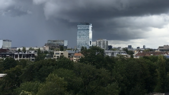 Prizori koji oduzimaju dah: Izmjena oblaka iznad Zagreba