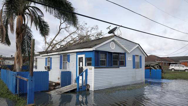 Aftermath of Hurricane Ida in Louisiana