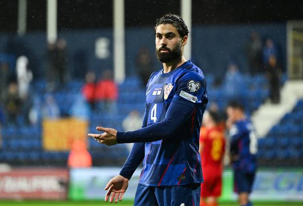 Utakmica kvalifikacija za Svjetsko nogometno prvenstvo 2026. Crna Gora - Hrvatska