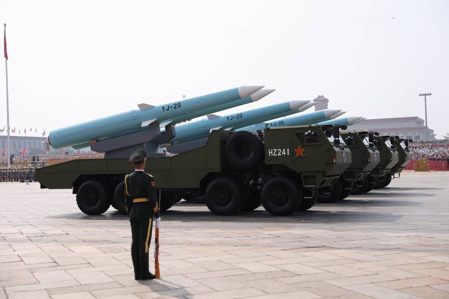 Military parade to mark the 80th anniversary of the end of World War Two, in Beijing