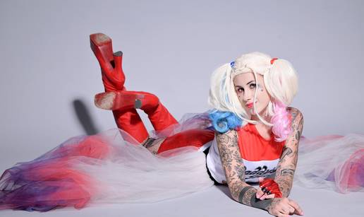 FOTO Bila je roza i plava, nama je pozirala kao Harley Quinn: Ovako se mijenjala Stela Rade