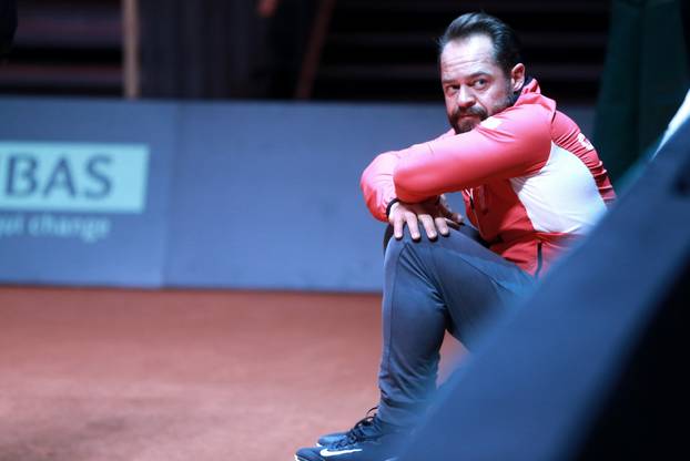 Lille: Reprezentacija Hrvatske na treningu spremna za finale Davis Cupa