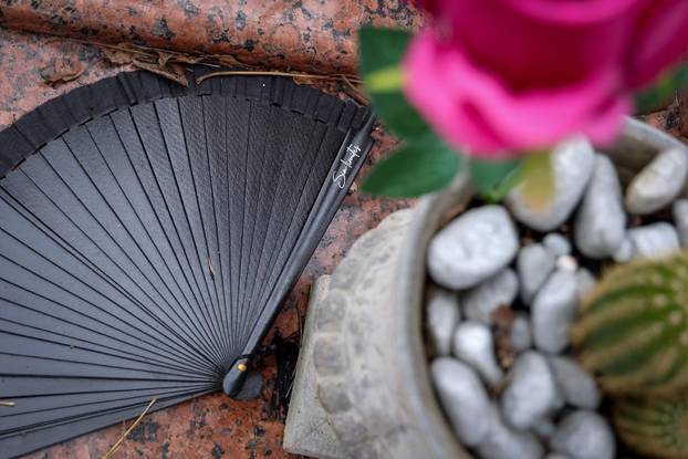 Zadar: Grob Massima Savića na 3. obljetnicu njegove smrti 