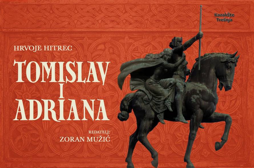 Kazalište Trešnja premijerom predstave 'Tomislav i Adriana' obilježit će 1100. obljetnicu...