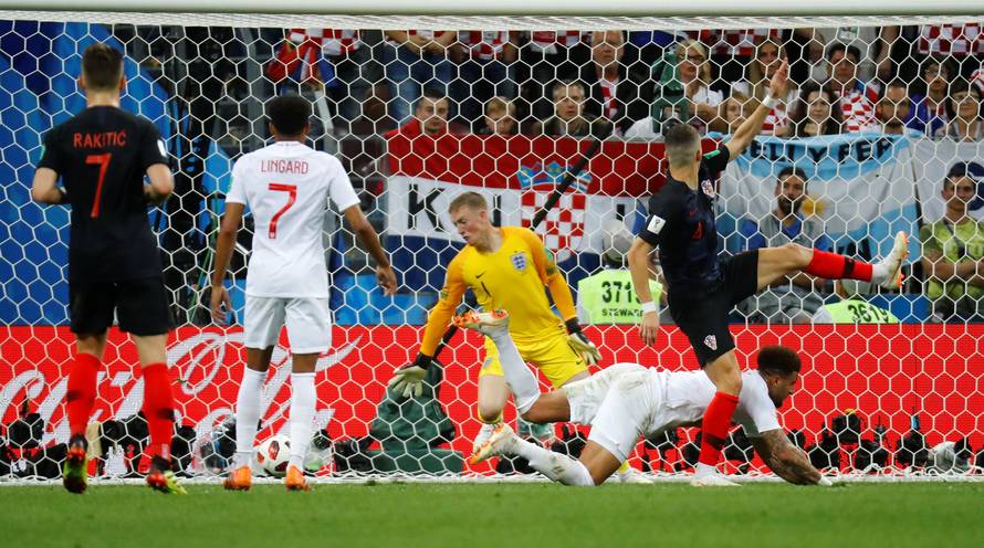 World Cup - Semi Final -  Croatia v England