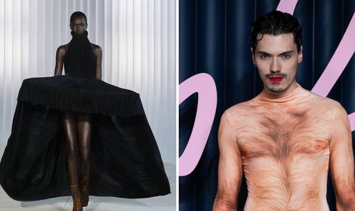 FOTO Pari&scaron;ki tjedan mode &scaron;okirao kreacijama: Modeli na pisti izgledali potpuno goli