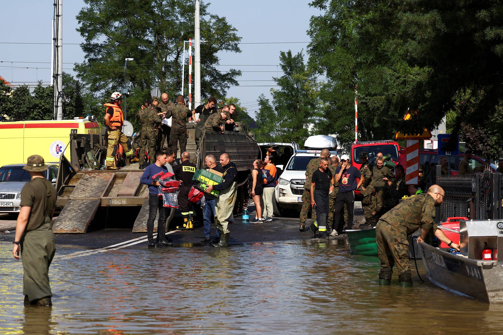 Flooding in Poland