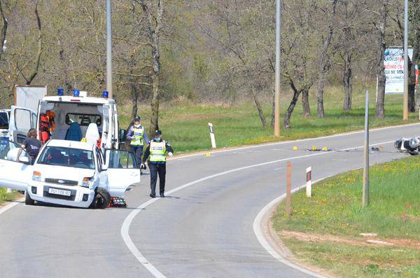 Kod Poreča stradao motociklist i nije imao vozačku dozvolu