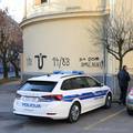 Sramota! Pravoslavnu crkvu u Bjelovaru išarali su ustaškim simbolima. Policija ih traži