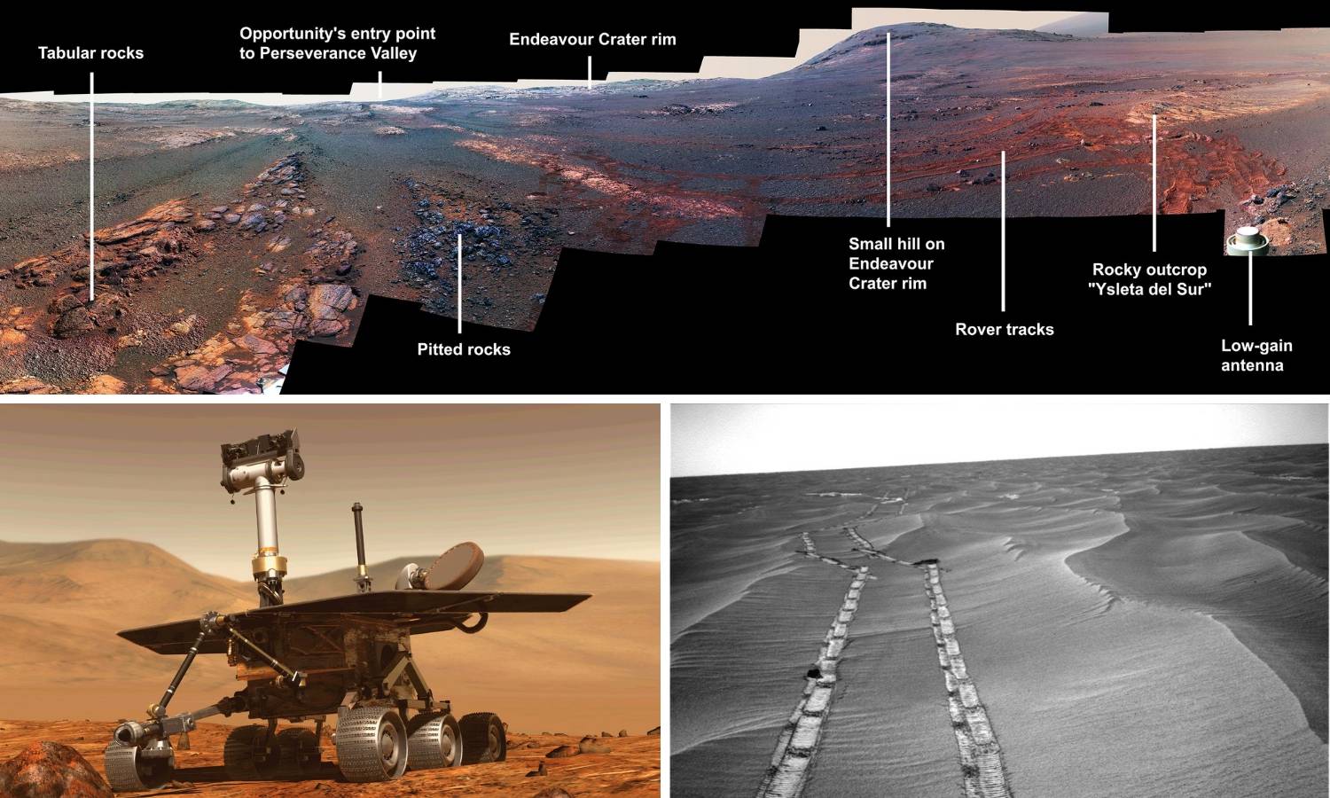 Opportunity za oproštaj poslao prekrasnu fotografiju s Marsa