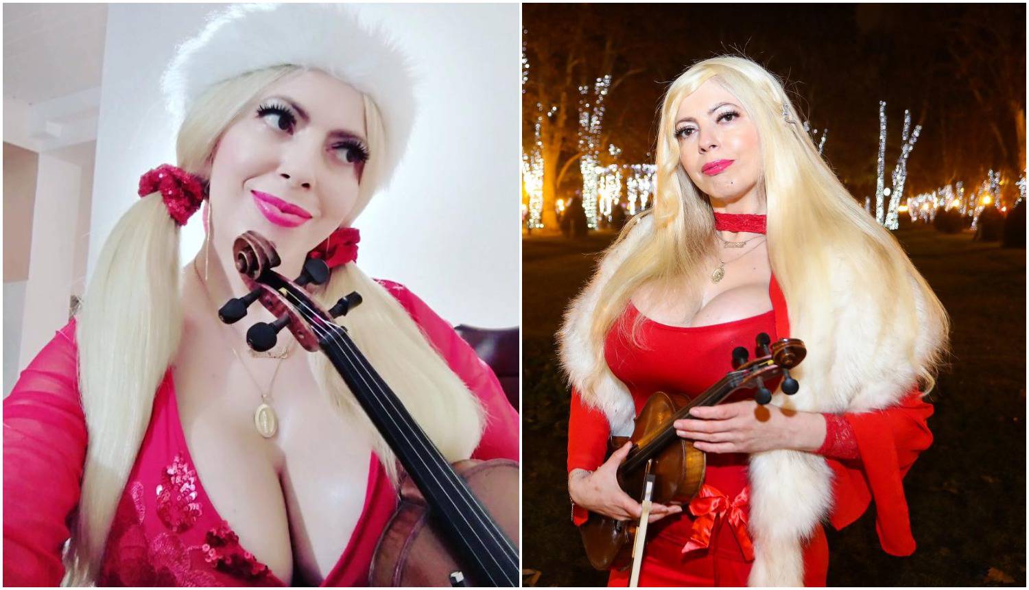Violinistica: Povećanje grudi mi je najljepši božićni dar od muža