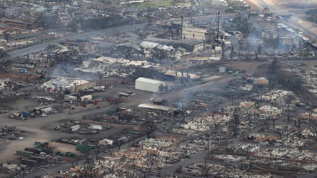 Wildfires driven by high winds hit Hawaiian island of Maui