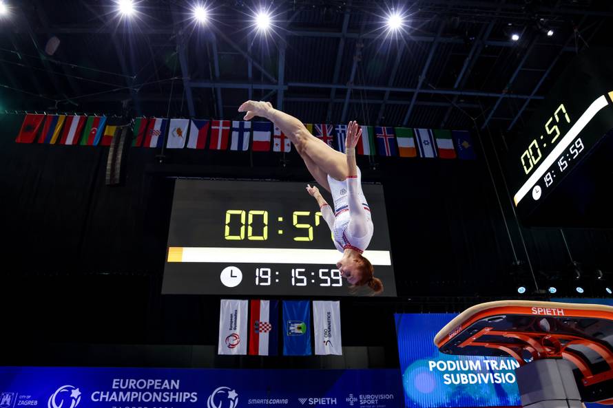 Zagrreb: Media Day hrvatske ženske gimnastičke reprezentacije