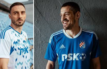 Dinamo predstavio dresove za novu sezonu: Plavi dres u retro štihu, bijeli su odabrali navijači