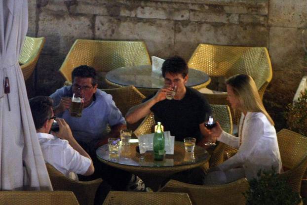 ARHIVA - 2012. Hvar: Ameri?ki glumac Tom Cruise s prijateljima došao na odmor u Hrvatsku
