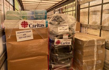 Hrvatski Caritas je Ukrajini poslao vrijednu pošiljku pomoći