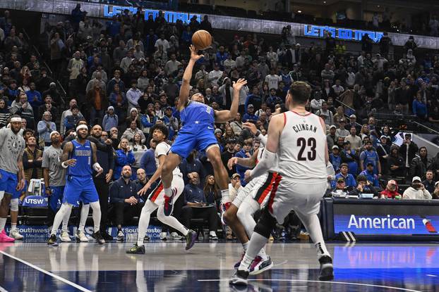 NBA: Portland Trail Blazers at Dallas Mavericks