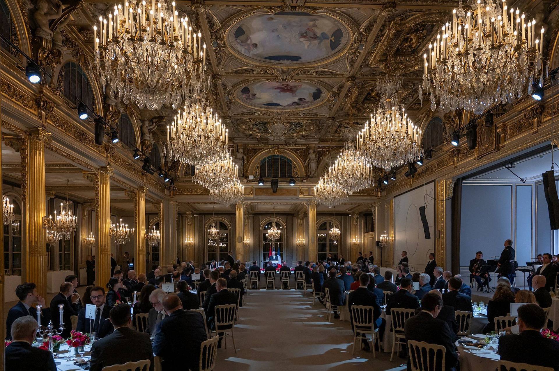 FOTO: Večera za pamćenje u Elizejskoj palači! Plenković i Macron odali počast Nicolieru