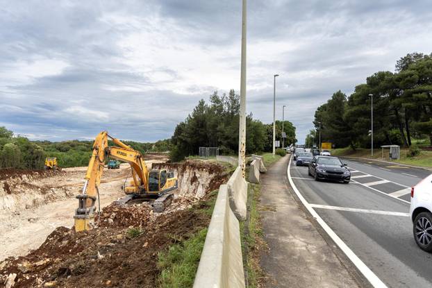 Pula: Radovi na rekonstrukciji sjevernog ulaza u Pulu