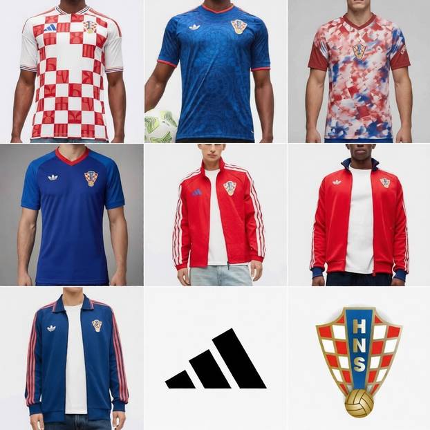 FOTO 'Vatreni' od danas nose dresove Adidasa. Kakvi su vam?