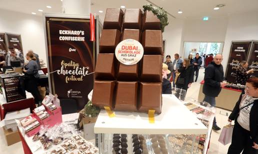 FOTO Ma tko još vikedom broji kalorije - Festival čokolade u Opatiji zasladio vikend