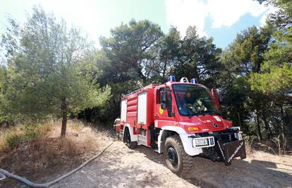 Gorjelo u Park šumi Marjan