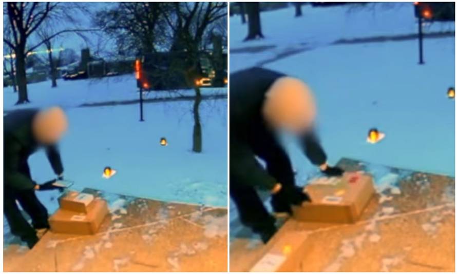 VIDEO Dostavljača paketa su snimili kako bijesni i psuje: 'Naručili bi i robove da mogu'