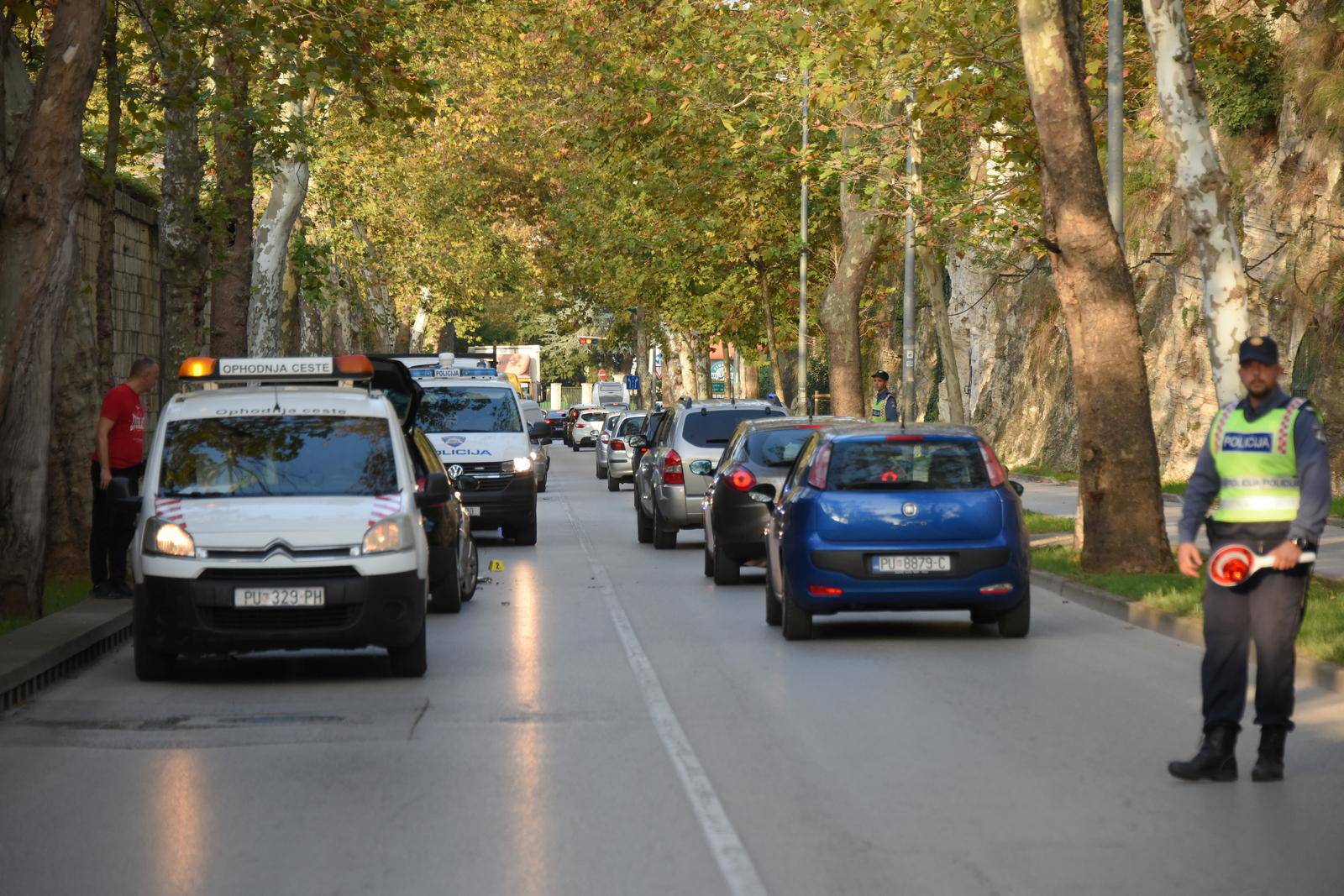 Prometna nesreća u centru Pule