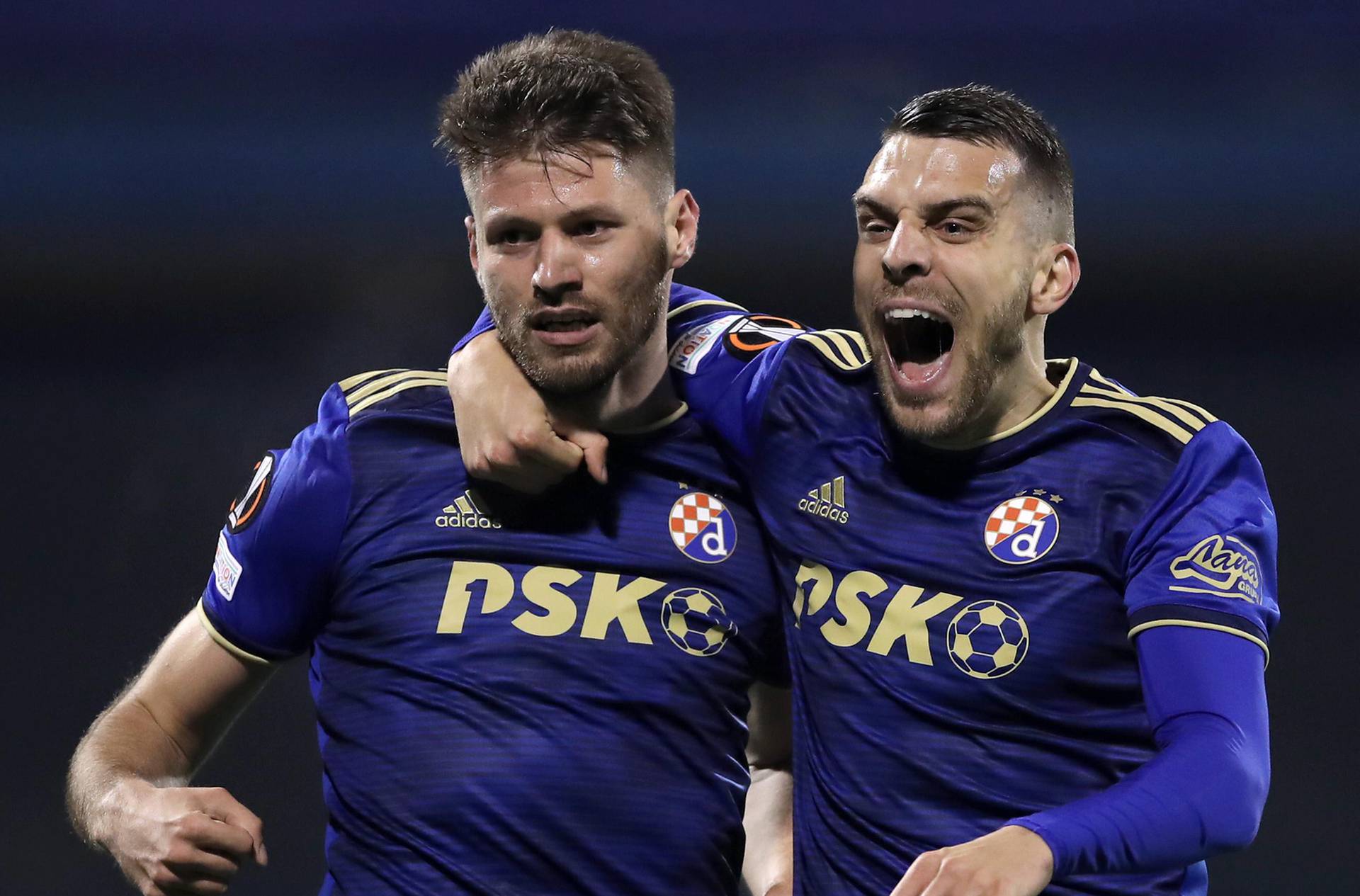 Zagreb: Utakmica UEFA Europske lige, GNK Dinamo - Rapid 