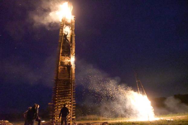 Popovec Kalnički: Paljenje najveće vuzmice u potkalničkim mjestima