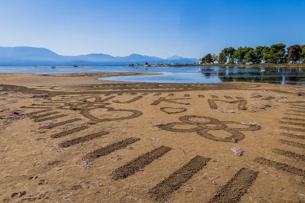 Ušće Neretve: Festival Sand Art festival gdje umjetnici crtaju u pijesku