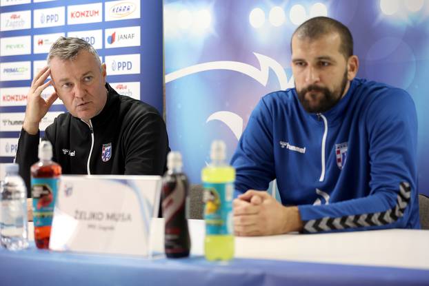 Zagreb: Konferencija rukometnog kluba PPD Zagreb uoči utakmice Lige prvaka
