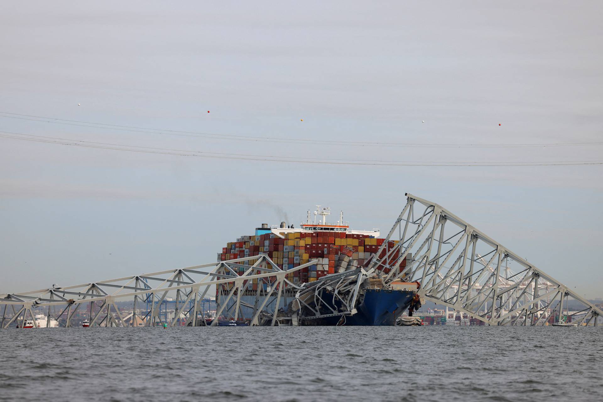 Francis Scott Key Bridge collapse in Baltimore