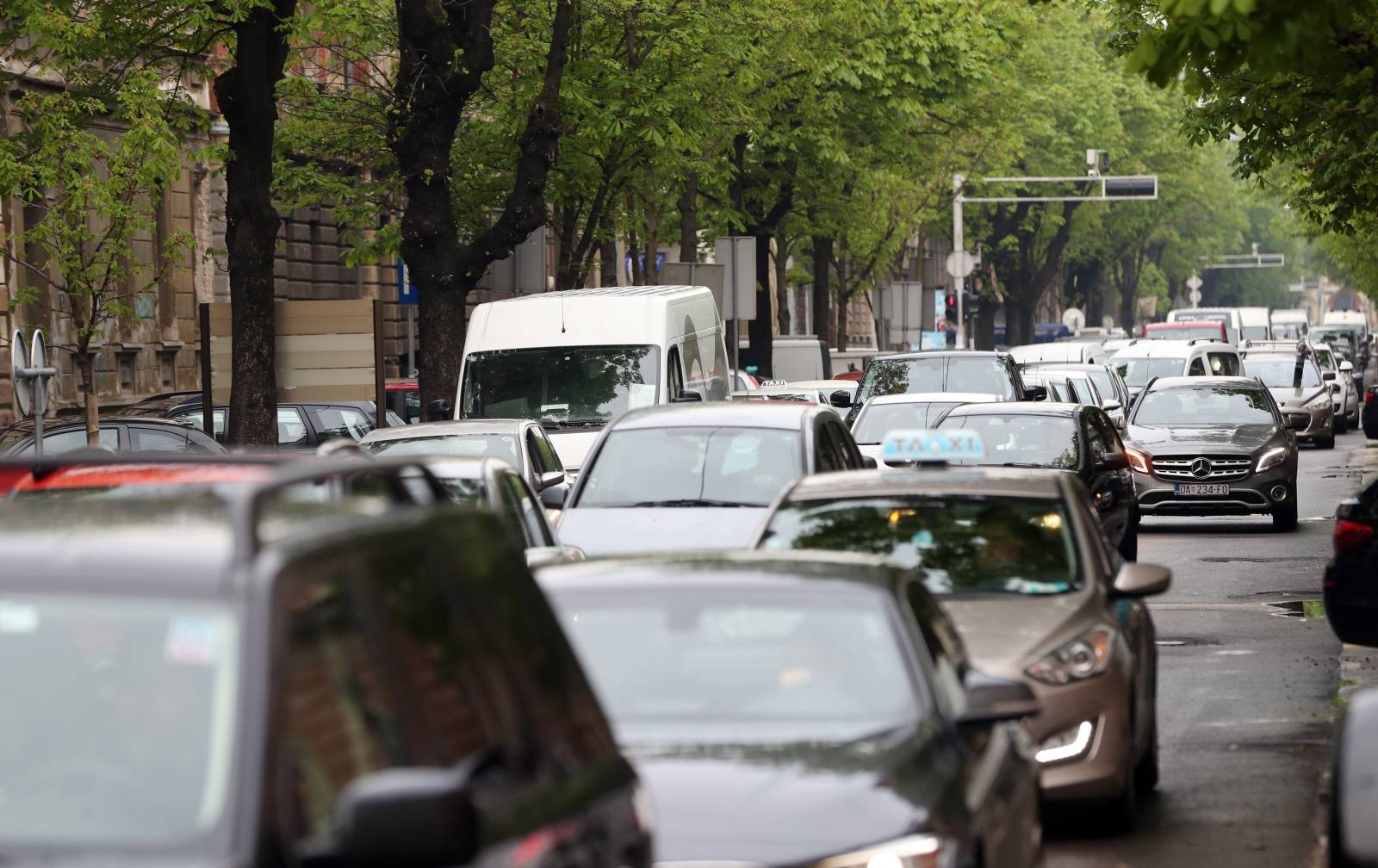 Zagreb: Prometna guÅ¾va u centru grada zbog posjeta kineske delegacije