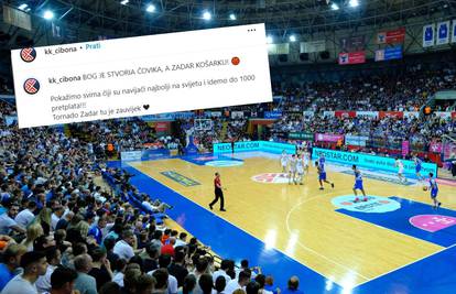 Ciboni hakirali profil?! 'Bog je stvoria čovika, a Zadar košarku'