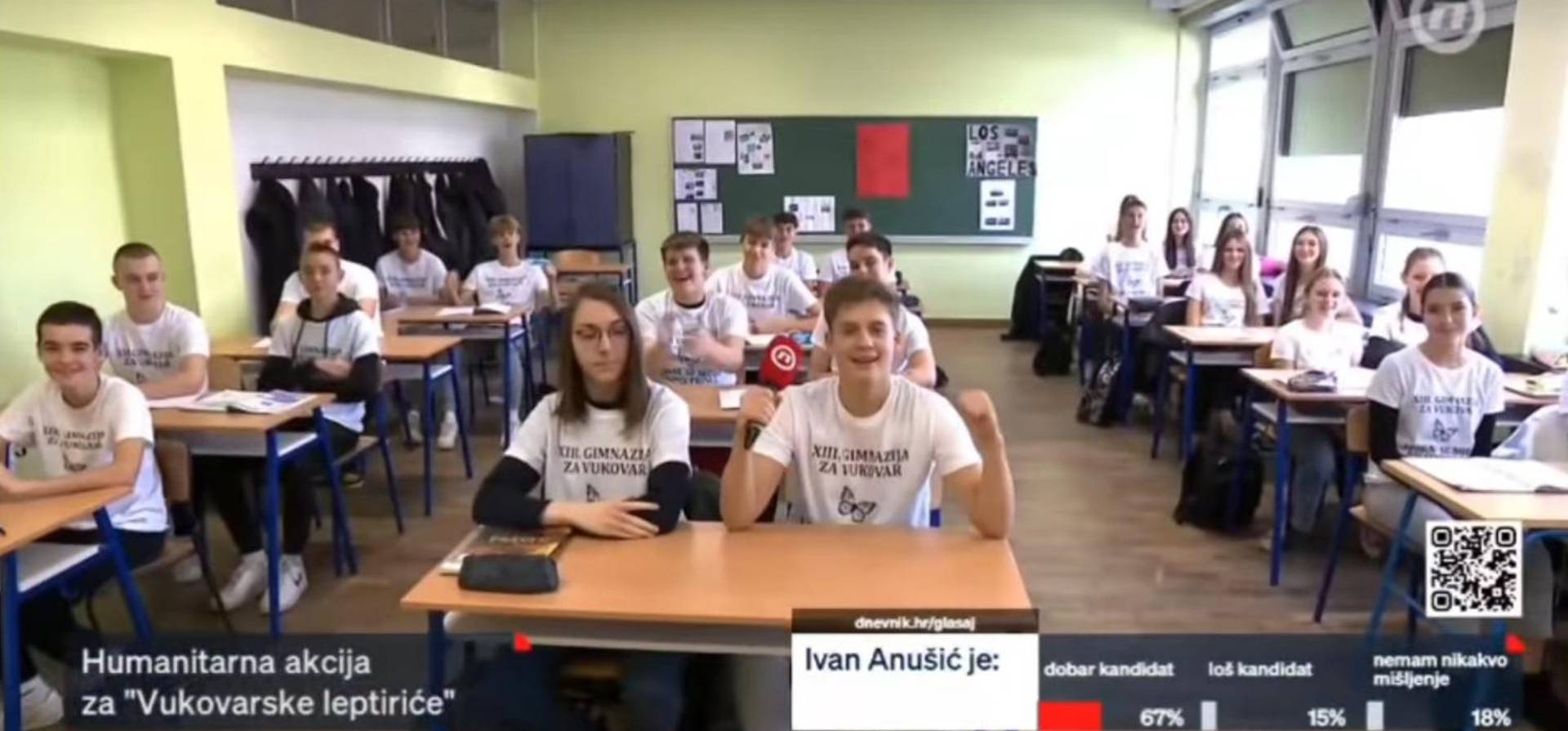 Prekrasna gesta zagrebačkih srednjoškolaca za Vukovarce: Ravnateljica: 'Ponosni smo'