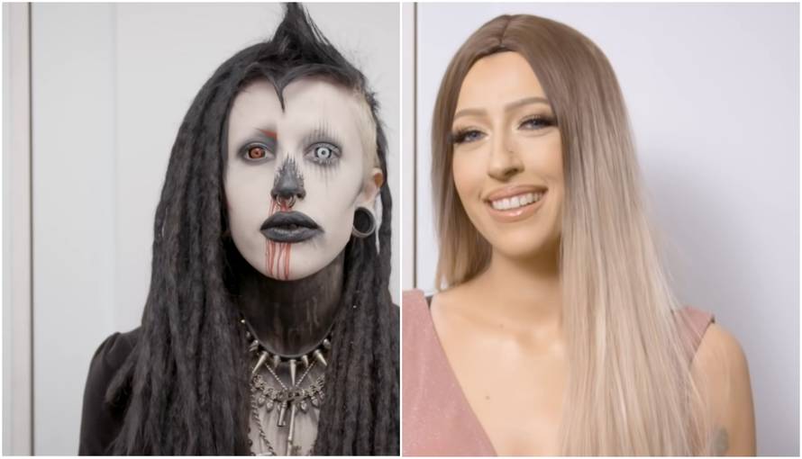 Gotičarka postala Instagram model, dečku umalo pozlilo