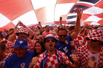 FIFA World Cup 2026 - Group L - Panama v Croatia - Fans march to Toronto Stadium