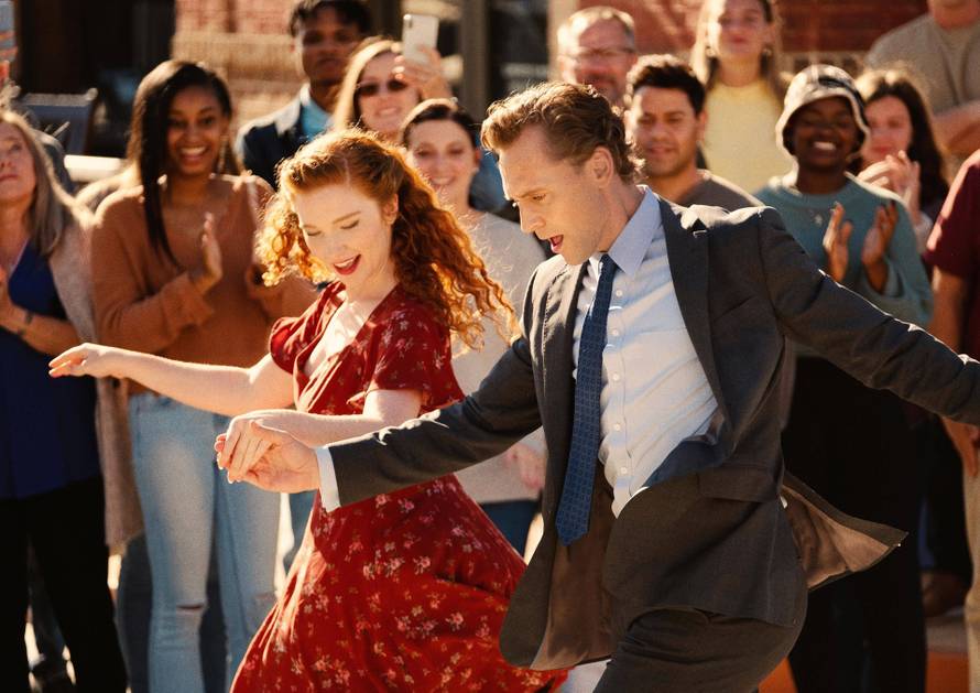 Tom Hiddleston and Annalise Bass