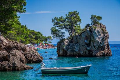 FOTO Brela: Plaža Punta Rata jedan je od simbola Hrvatske