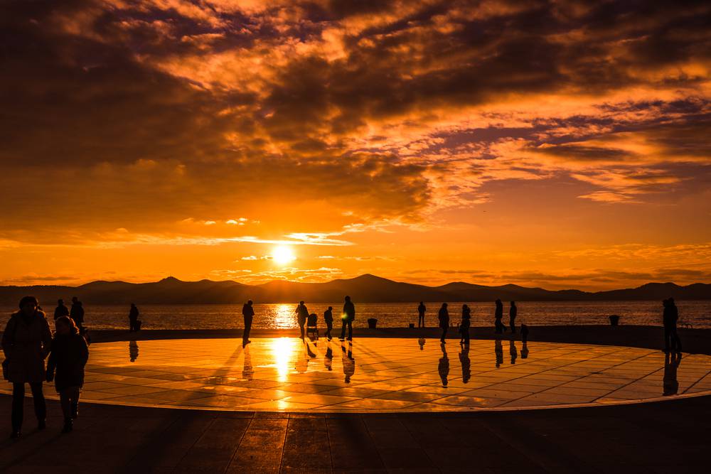 Sunset,,Zadar,,Croatia