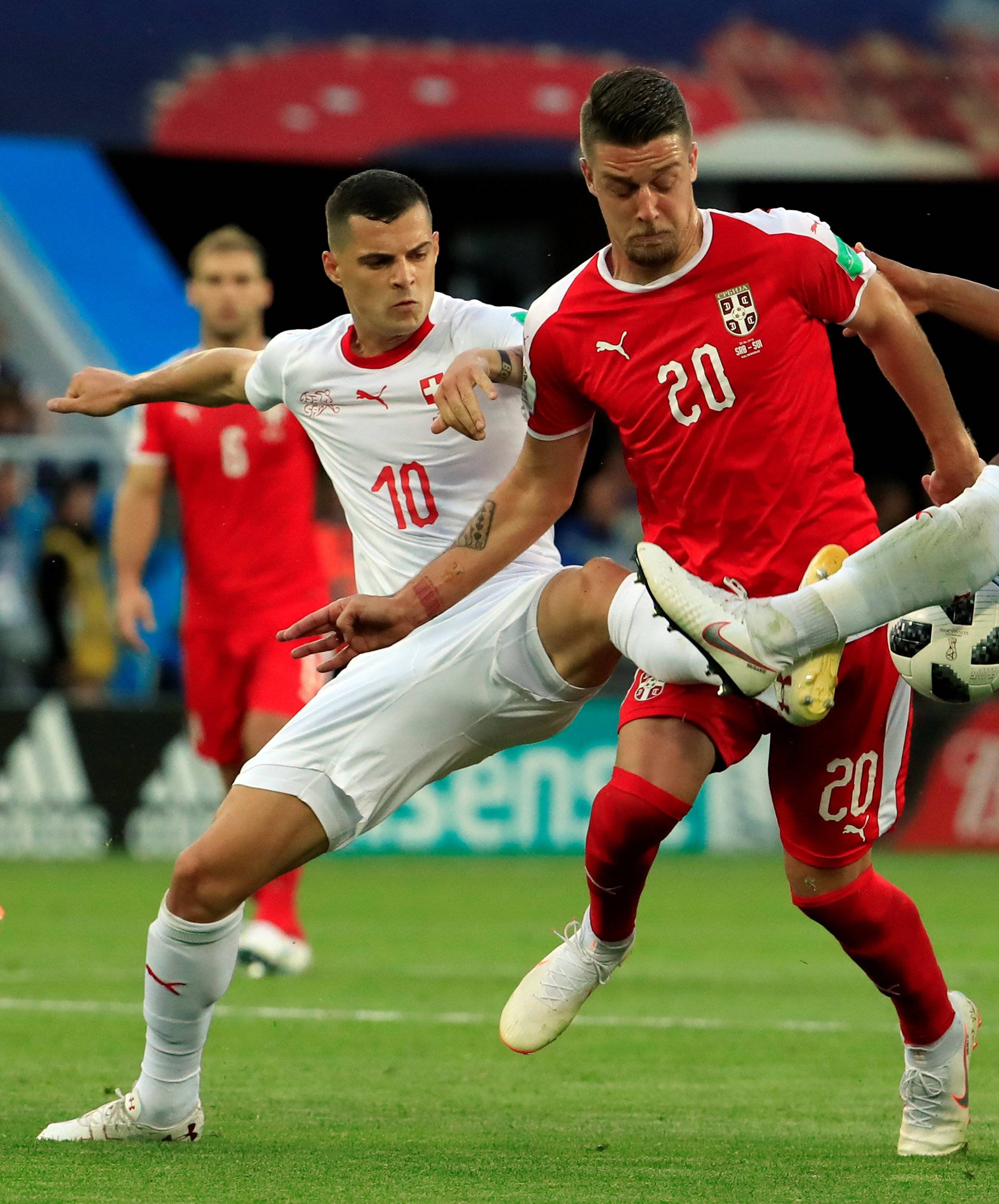 World Cup - Group E - Serbia vs Switzerland