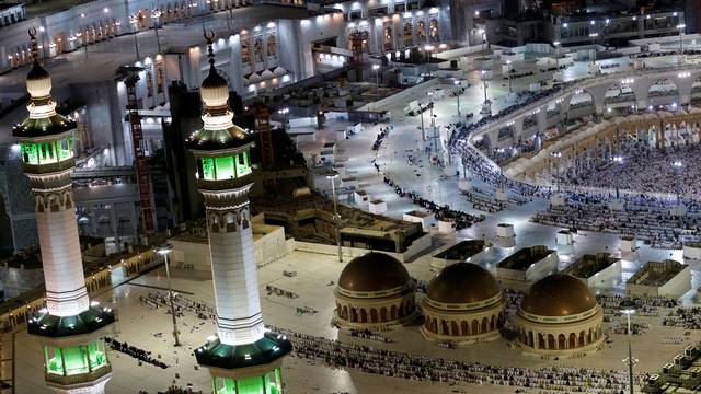 General view of the Grand Mosque in Mecca